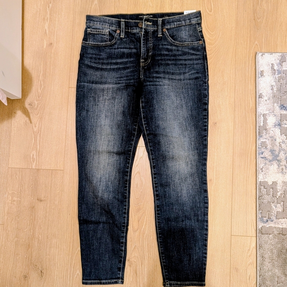 Lucky Brand Ava Women's Deep Indigo Skinny Jeans - Picture 2 of 5